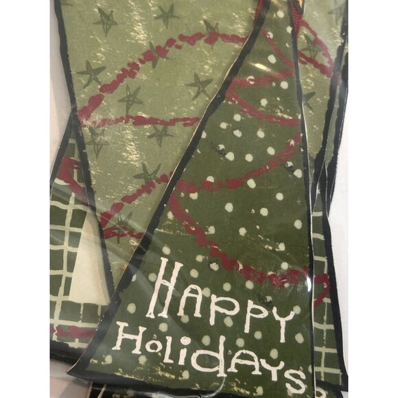 Photo Holder Garland 3 Cards Envelopes By American Greetings Christmas Tree New - Picture 3 of 3